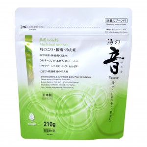 湯の音 清々しい森の香り　210g